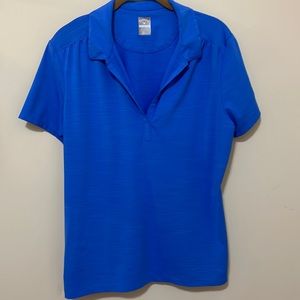 Callaway Women's Blue Golf Polo. Size Large